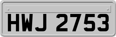 HWJ2753