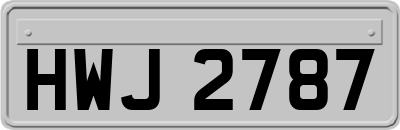 HWJ2787