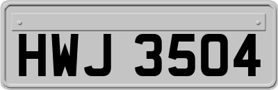 HWJ3504