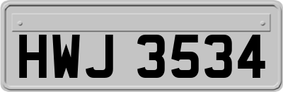 HWJ3534