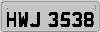 HWJ3538