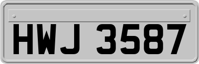 HWJ3587