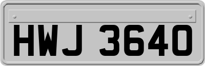 HWJ3640