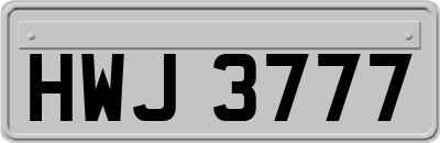 HWJ3777