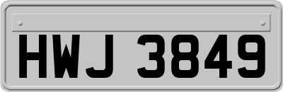 HWJ3849
