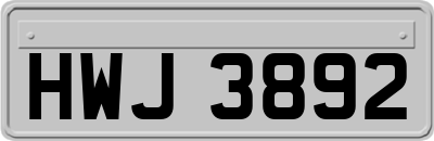 HWJ3892