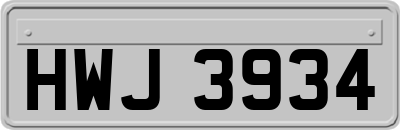 HWJ3934