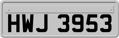 HWJ3953