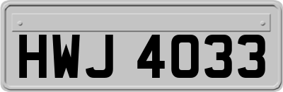 HWJ4033