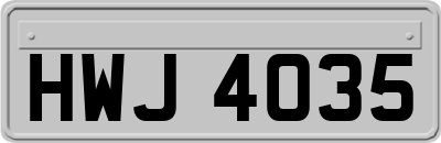 HWJ4035