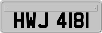 HWJ4181