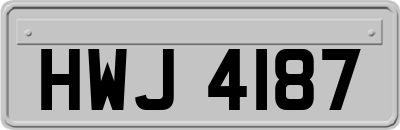 HWJ4187