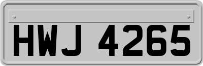 HWJ4265