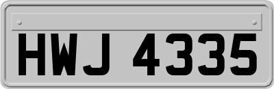 HWJ4335