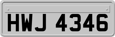 HWJ4346