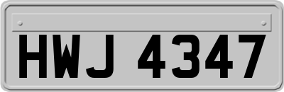 HWJ4347