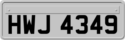 HWJ4349