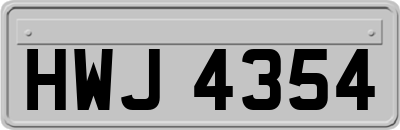 HWJ4354