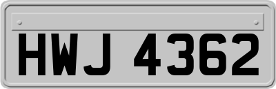 HWJ4362