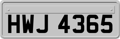 HWJ4365