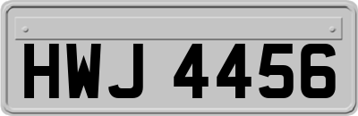 HWJ4456