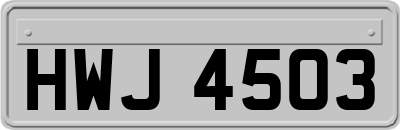 HWJ4503