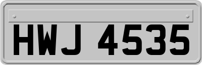 HWJ4535