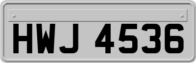 HWJ4536