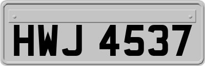 HWJ4537