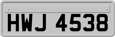 HWJ4538