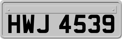 HWJ4539