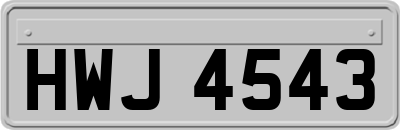 HWJ4543