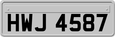 HWJ4587