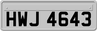 HWJ4643