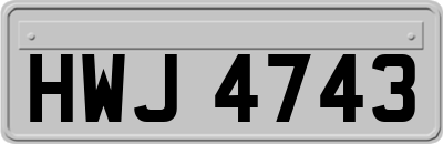 HWJ4743