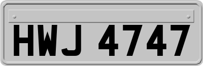 HWJ4747
