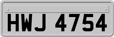 HWJ4754