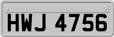 HWJ4756