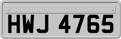 HWJ4765