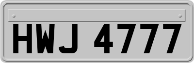 HWJ4777