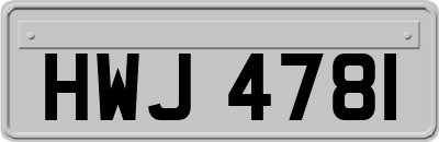 HWJ4781
