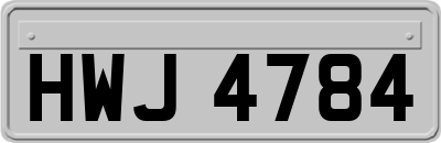 HWJ4784