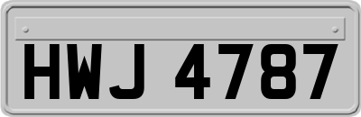 HWJ4787