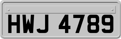 HWJ4789