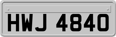 HWJ4840