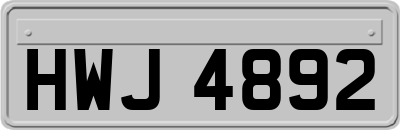 HWJ4892