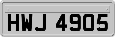 HWJ4905