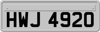 HWJ4920