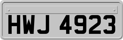 HWJ4923
