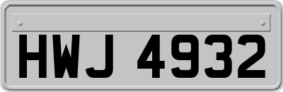 HWJ4932